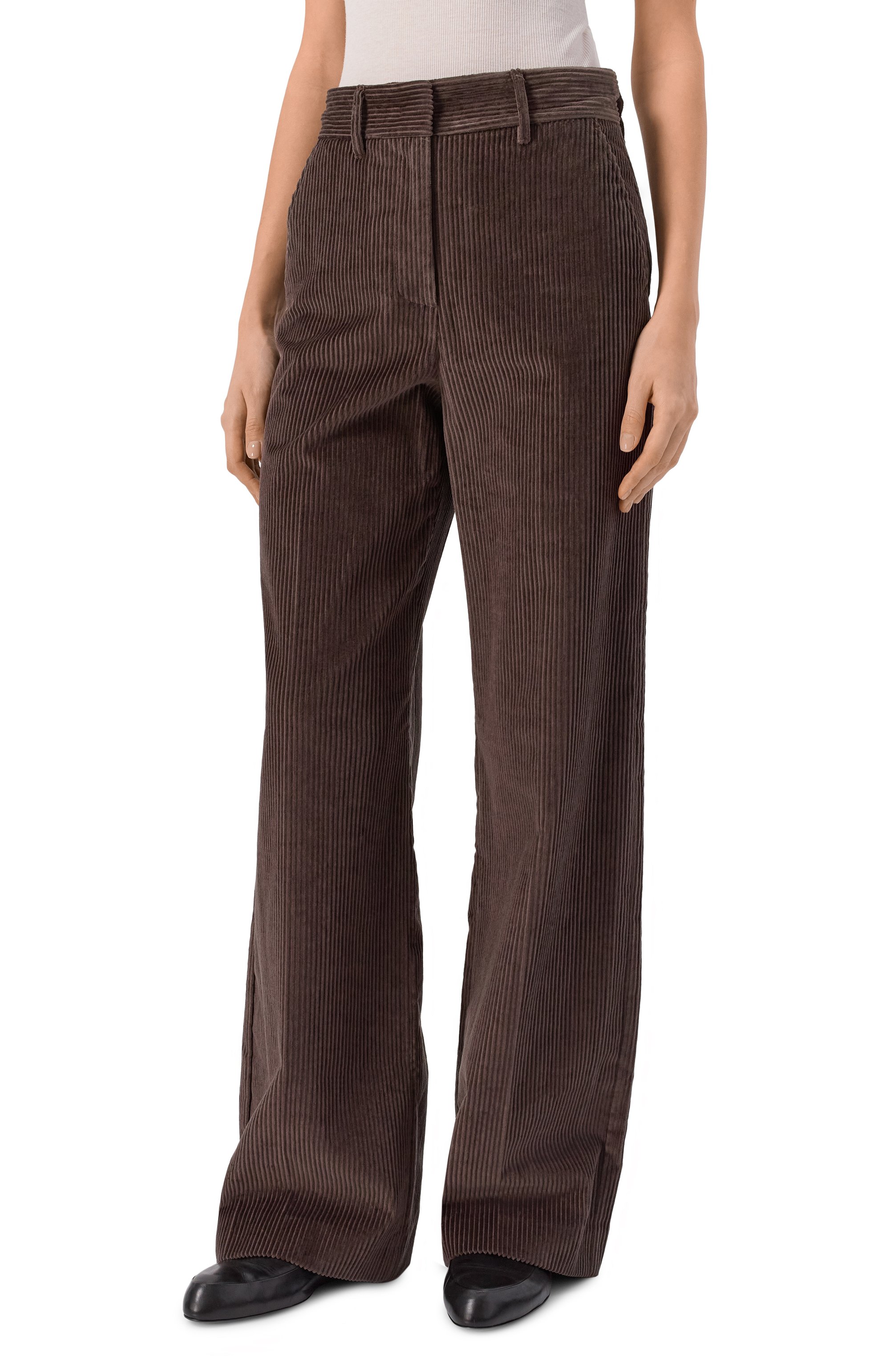 Вельветовые брюки WEEKEND MAX MARA, арт. TANIA, фото 3