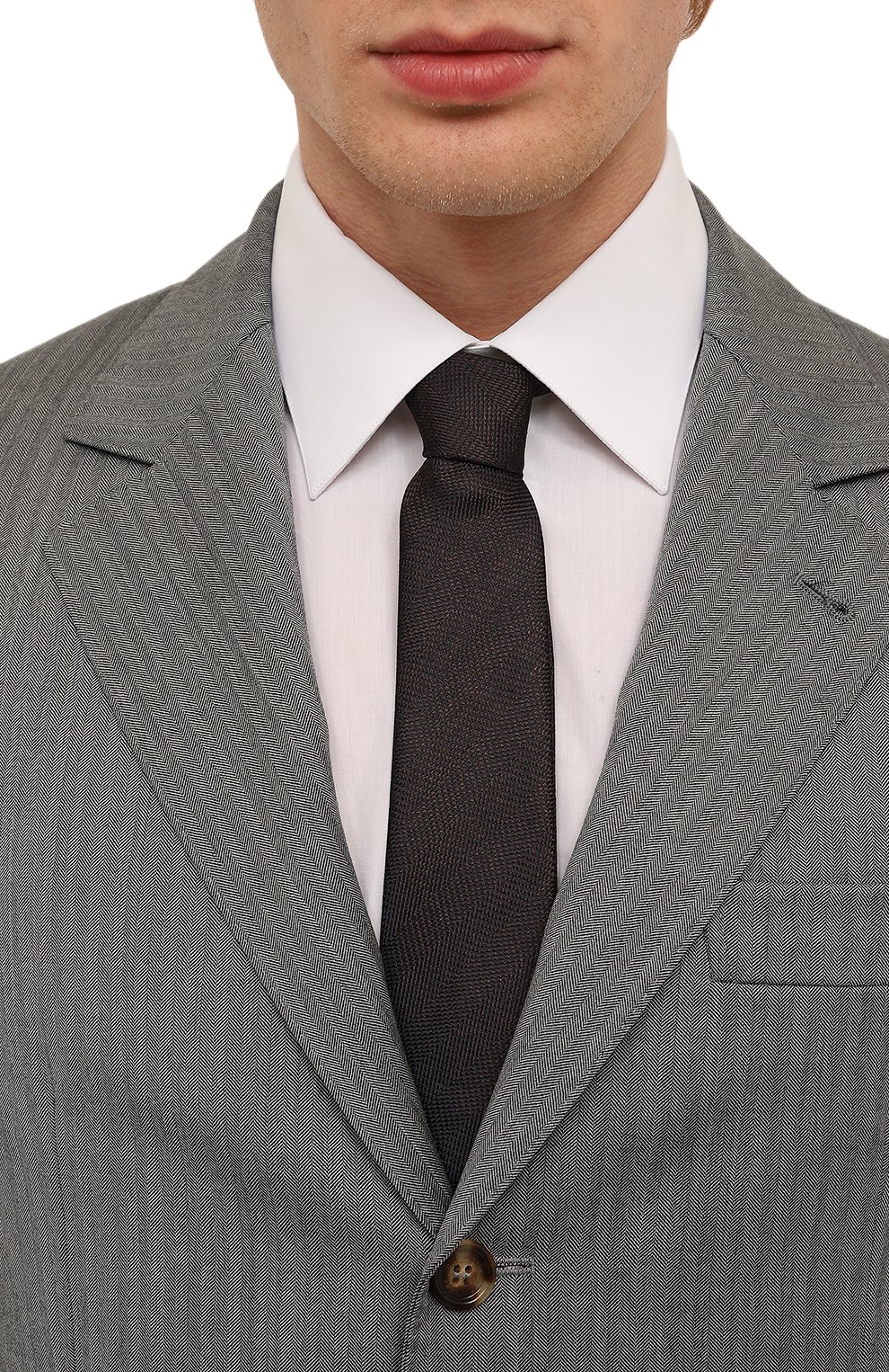 Шелковый галстук CANALI, арт. 18/HJ03769, фото 2