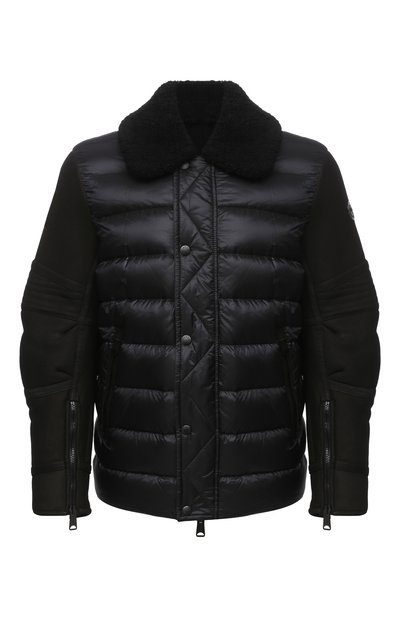 Комбинированный пуховик mongioie MONCLER, арт. F2-091-1A51T-01-50180, фото 1
