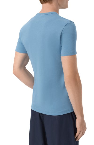 Хлопковая футболка KITON, арт. UNWM008K0263L, фото 4