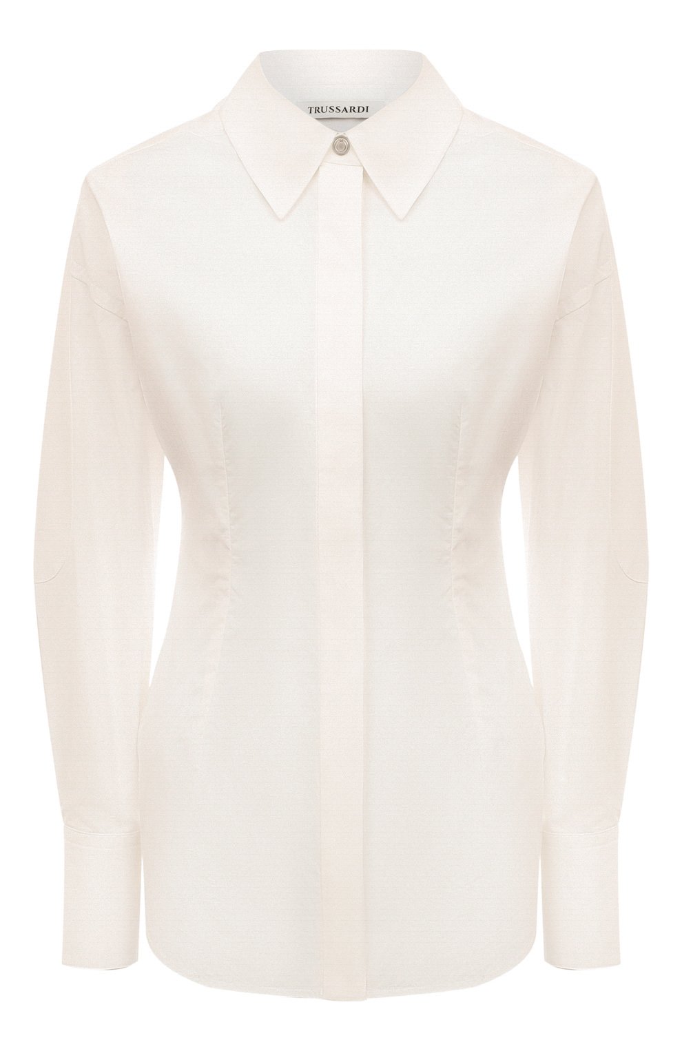 Хлопковая рубашка TRUSSARDI, арт. 56C00608-1T006183, фото 1