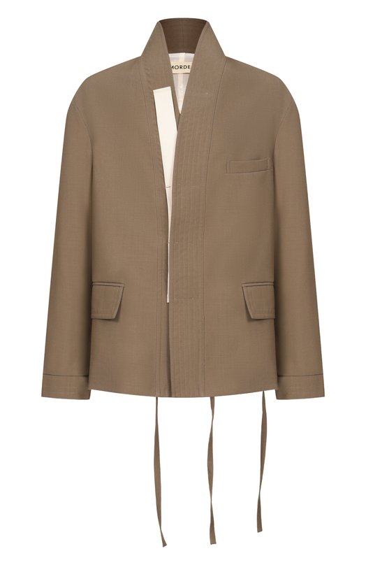 Шерстяной пиджак MORDECAI 26E96MRU33N Коричневый 26E96MRU33N