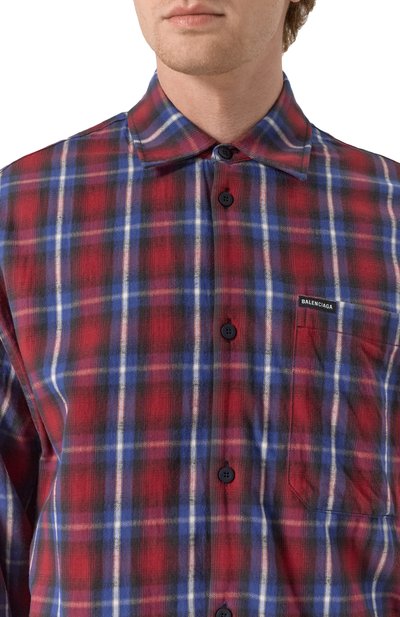 Хлопковая рубашка BALENCIAGA, арт. 768767/TRM22, фото 5