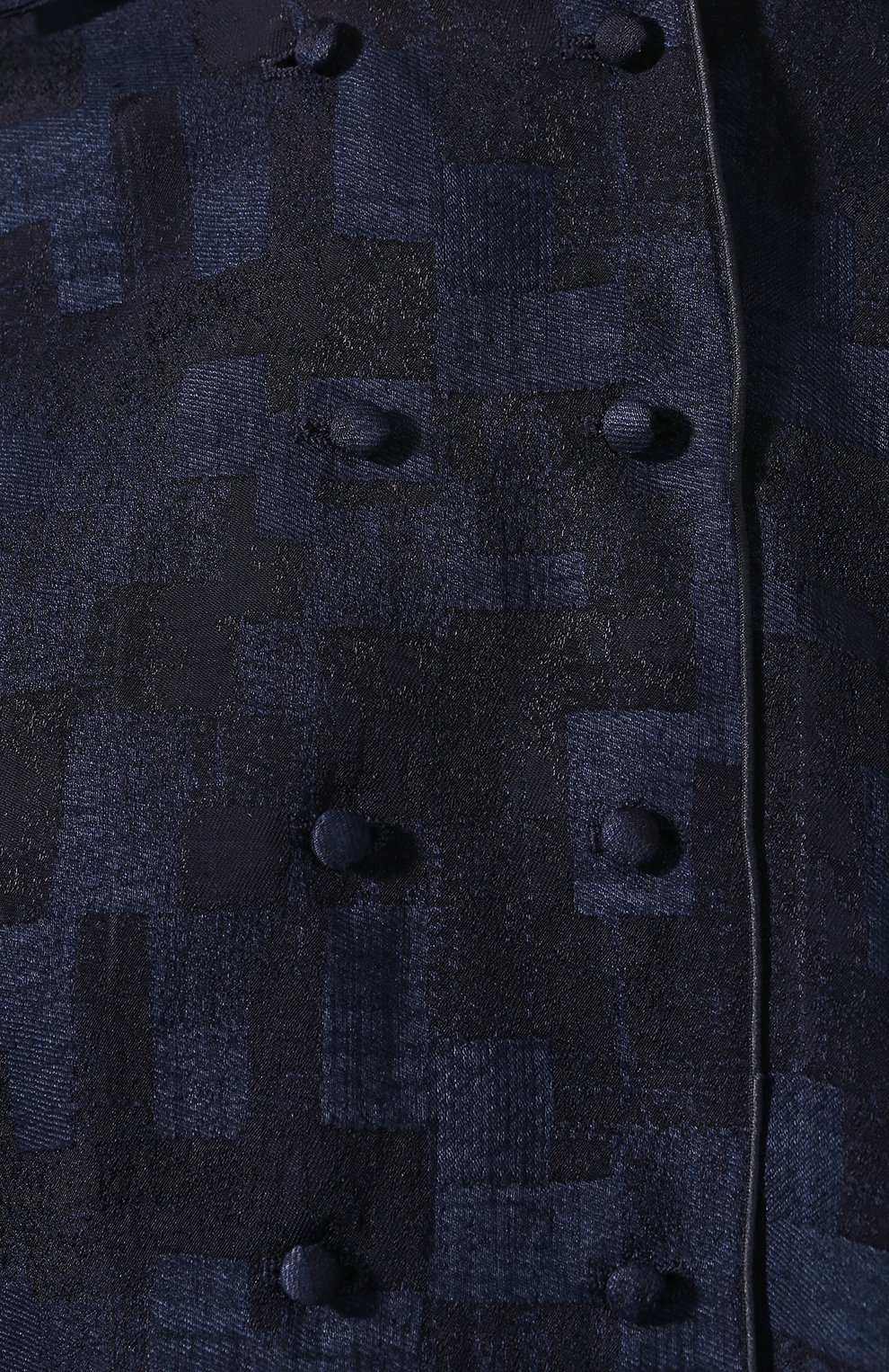 Жакет из смеси вискозы и льна GIORGIO ARMANI темно-синего цвета по цене 223500 руб., арт. 0SHCC00Z/T01U9, фото 5 Жакет из смеси вискозы и льна GIORGIO ARMANI, арт. 0SHCC00Z/T01U9, фото 5
