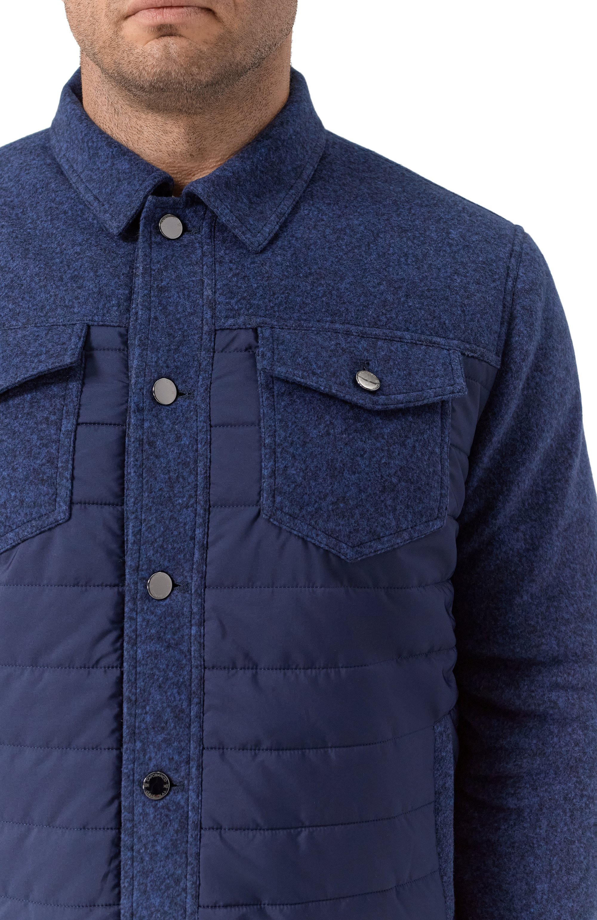 Комбинированная куртка CAPOBIANCO, арт. 19M183.FSNY./58, фото 5