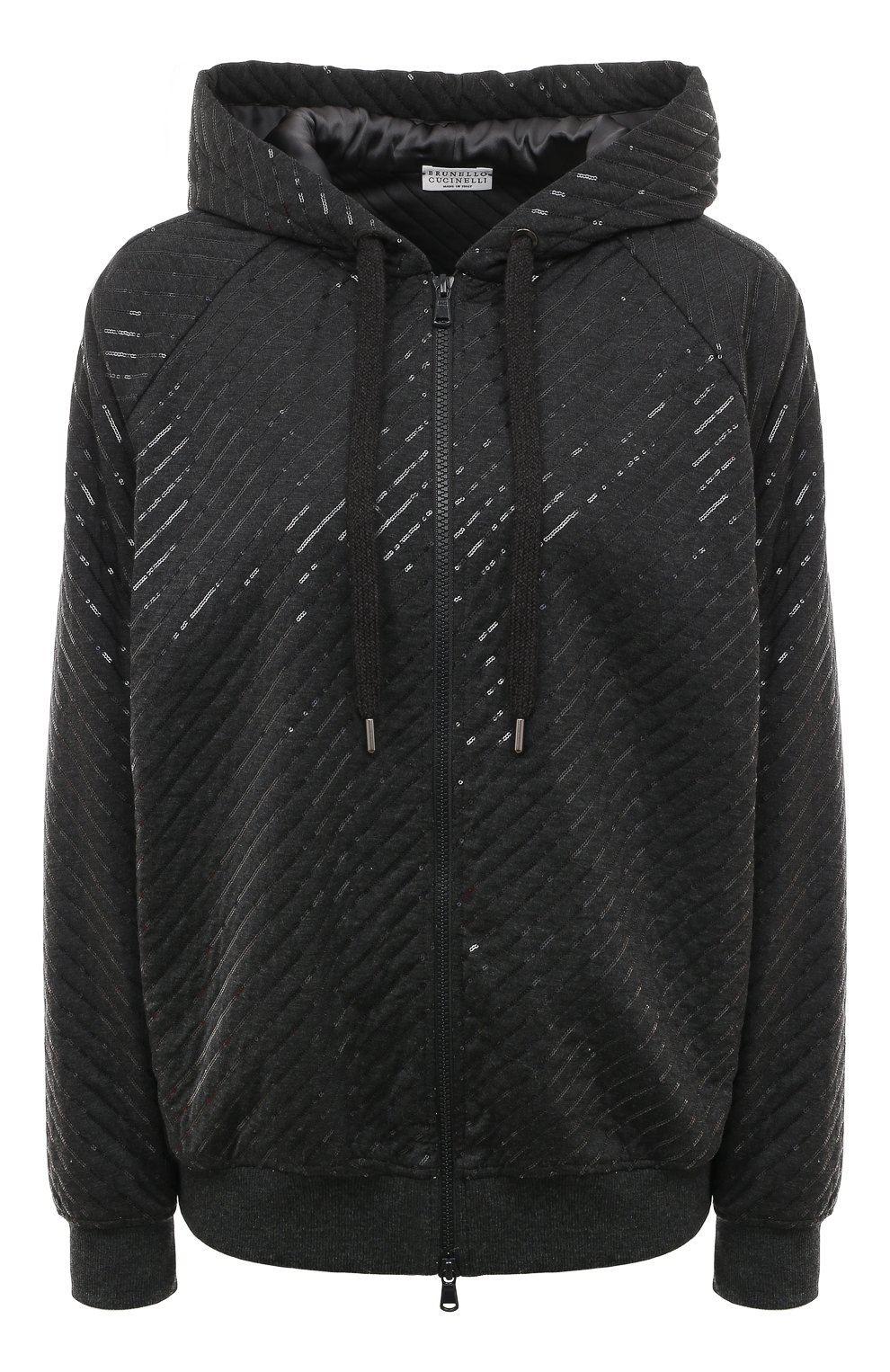 Хлопковая толстовка BRUNELLO CUCINELLI, арт. M0A45SR306, фото 1