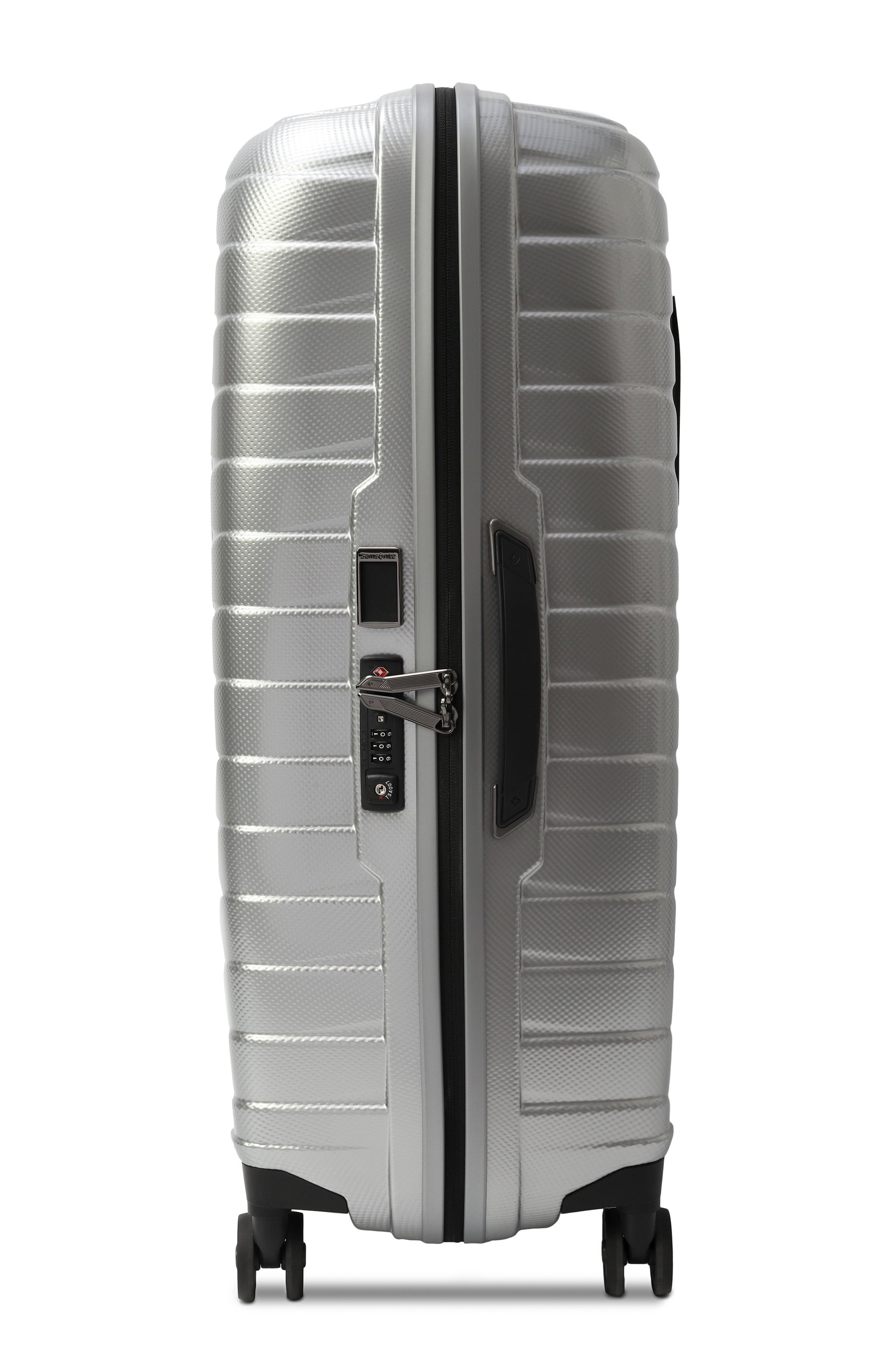 Чемодан proxis spinner large SAMSONITE серебряного цвета по цене 93850 руб., арт. CW6-25003, фото 3 Чемодан proxis spinner large SAMSONITE, арт. CW6-25003, фото 3