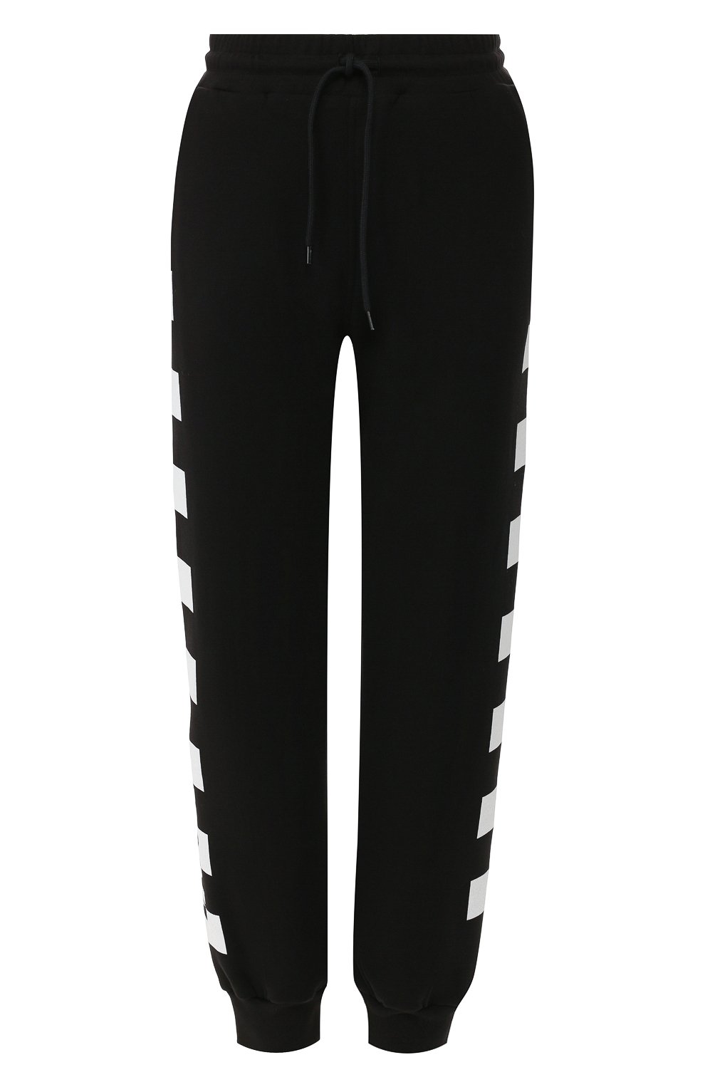 Хлопковые джоггеры MSGM черного цвета по цене 18450 руб., арт. 2742MDP162 195799, фото 1 Хлопковые джоггеры MSGM, арт. 2742MDP162 195799, фото 1