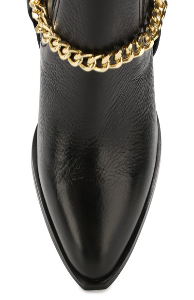 Кожаные ботильоны VERSACE JEANS COUTURE, арт. E0VUBS10-LINEA F0ND0 CAMPER0S L DIS. 1/71161, фото 5