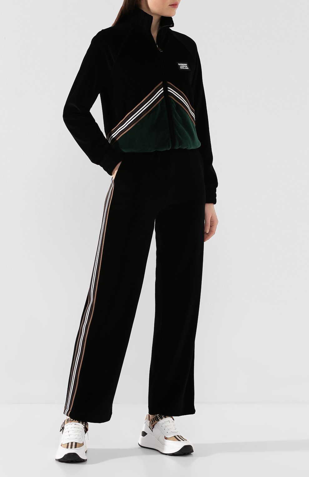Хлопковые брюки BURBERRY, арт. 8024468, фото 2