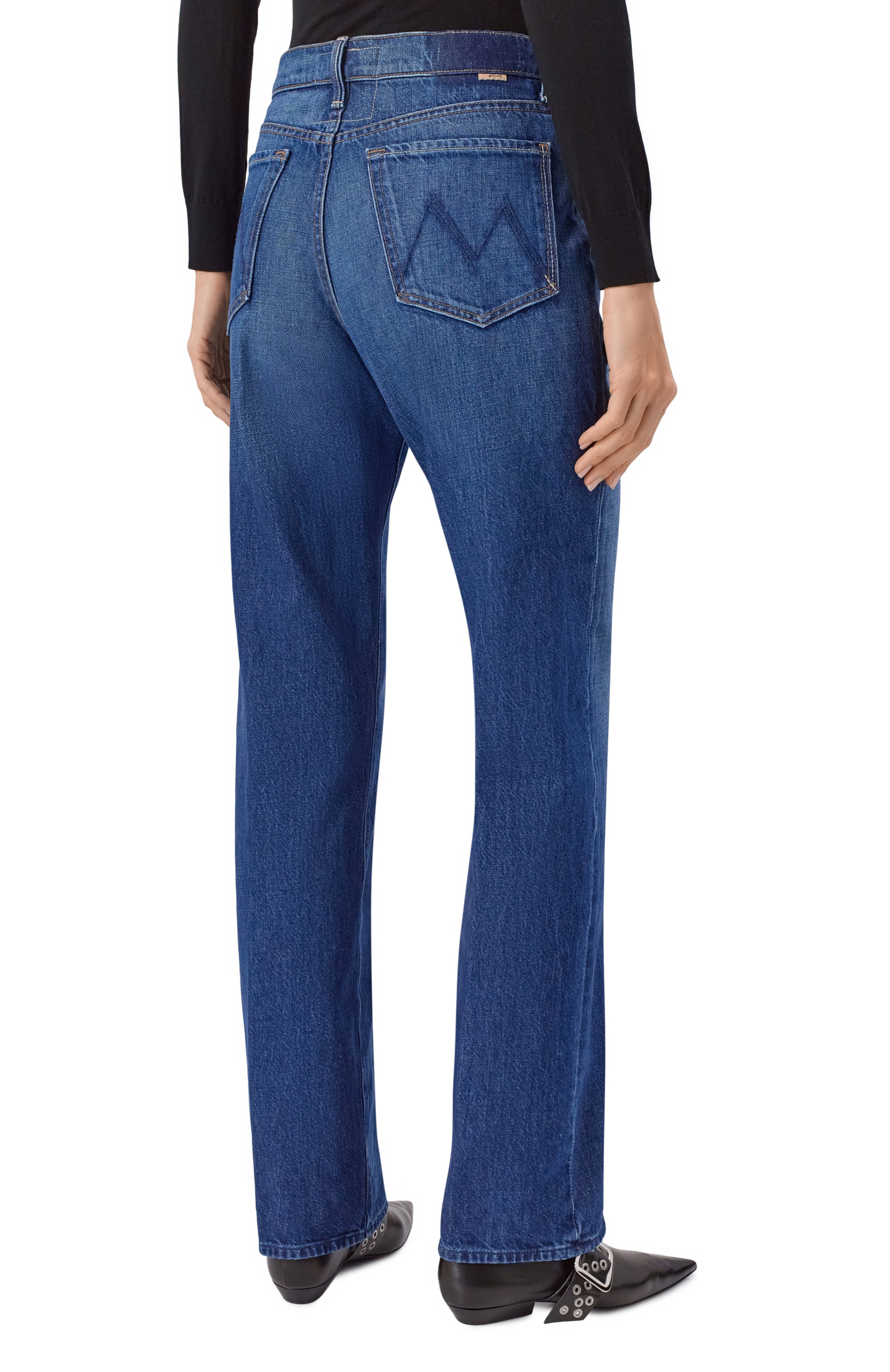 Джинсы  MOTHER, арт. 10947-1396/THE RAMBLER ZIP HEEL (SUPERI0R), фото 4