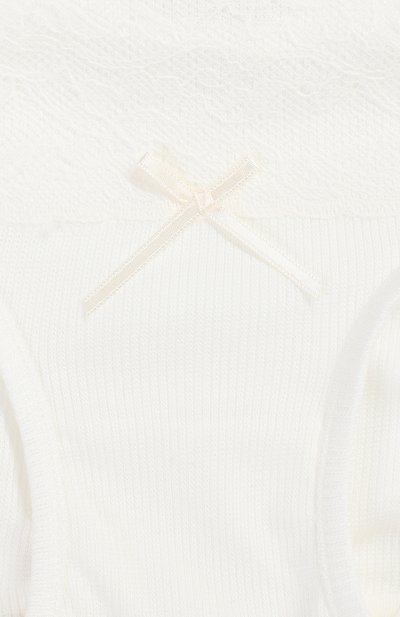 Трусы-слипы с кружевной отделкой и бантом LA PERLA, арт. 44727/2-6, фото 2