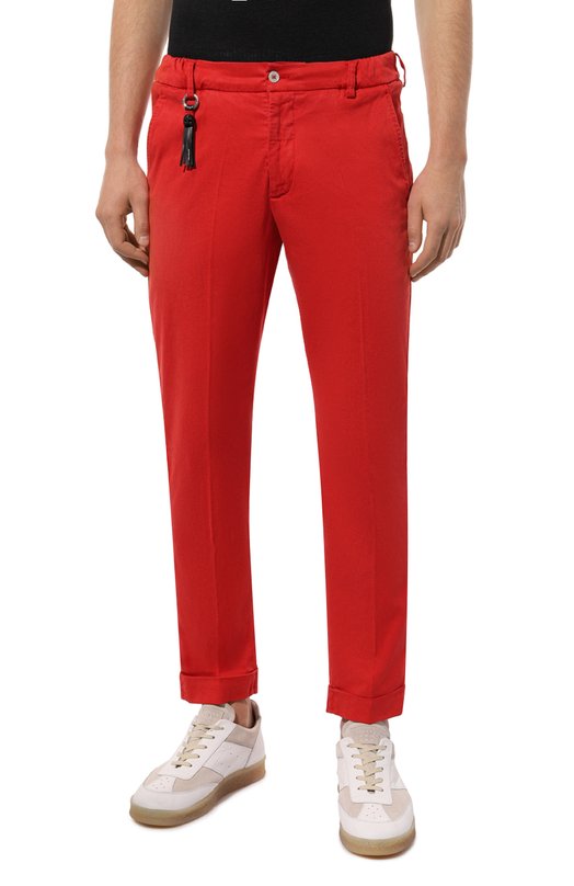 Брюки Marco Pescarolo Красный, фото 3