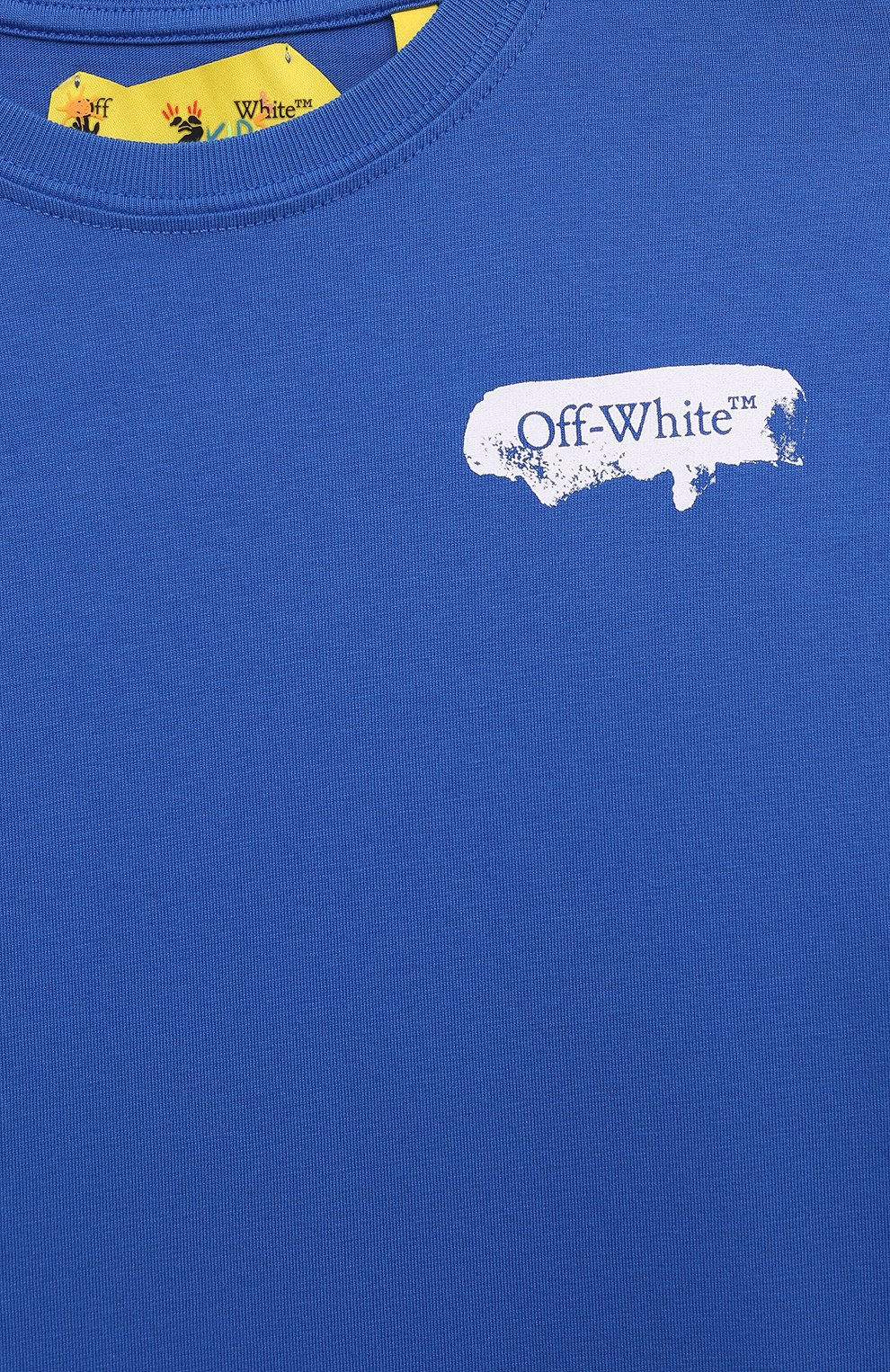 Хлопковый лонгслив OFF-WHITE, арт. 0BAB001S24JER003/4-10, фото 3