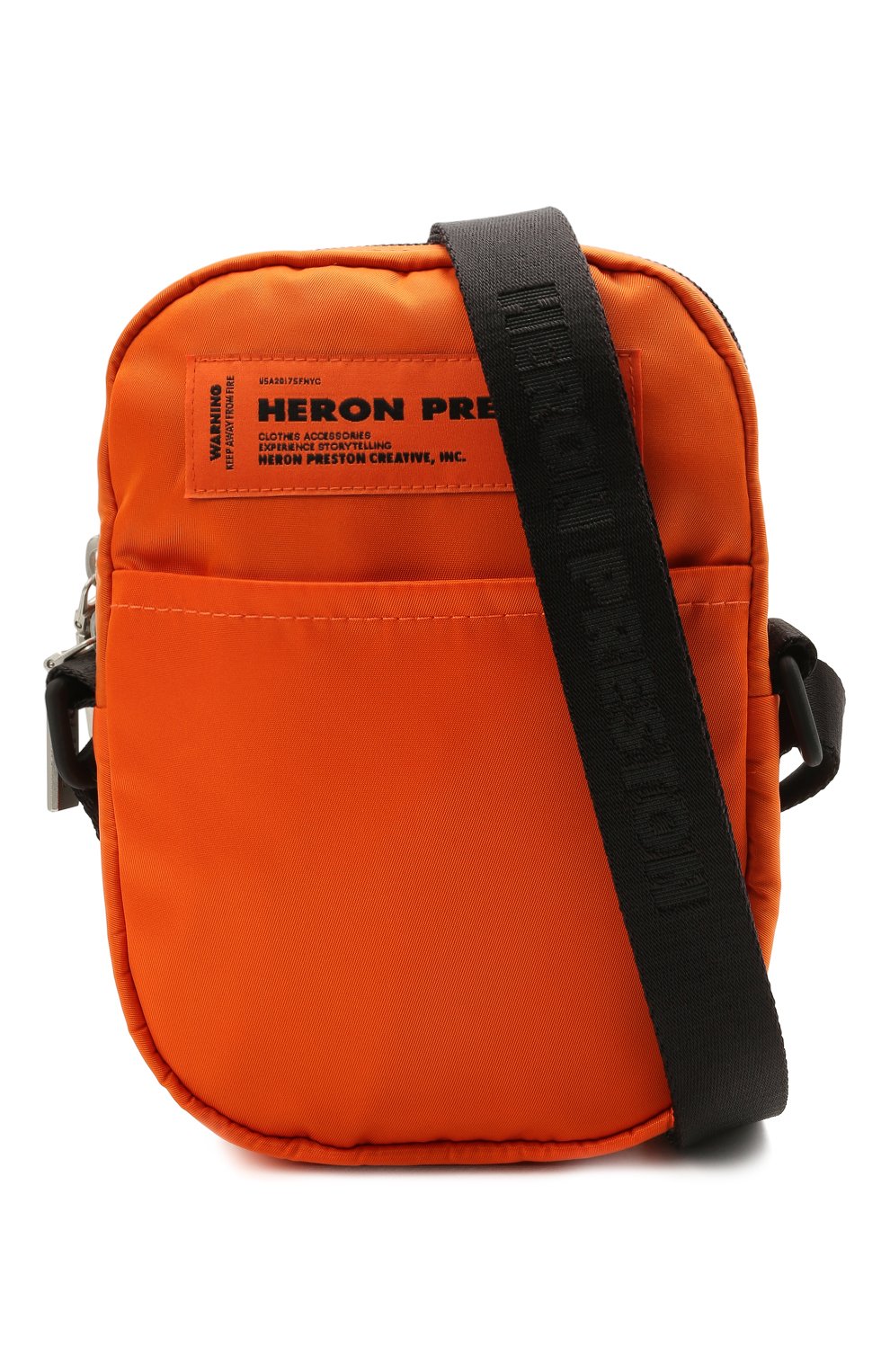 Текстильная сумка HERON PRESTON оранжевого цвета по цене 32950 руб., арт. HMNQ001S21FAB0012200, фото 5 Текстильная сумка HERON PRESTON, арт. HMNQ001S21FAB0012200, фото 5