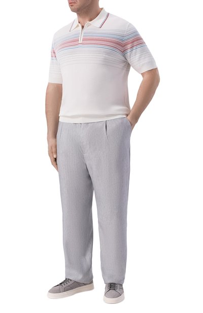 Поло из шелка и хлопка ZILLI, арт. KZP002M0107VMUL01_001, фото 2