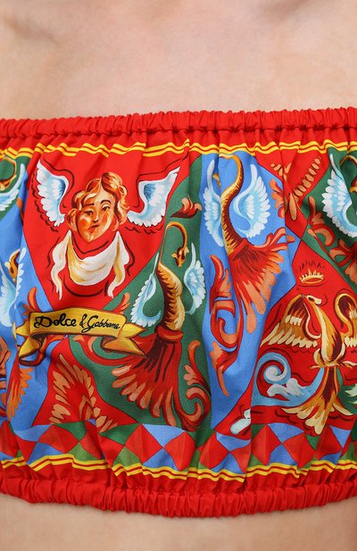 Хлопковый топ DOLCE & GABBANA, арт. F7U66T/GDS11, фото 5