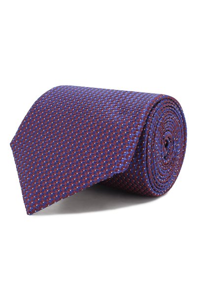 Мужской шелковый галстук CANALI, арт. 18/HJ02010