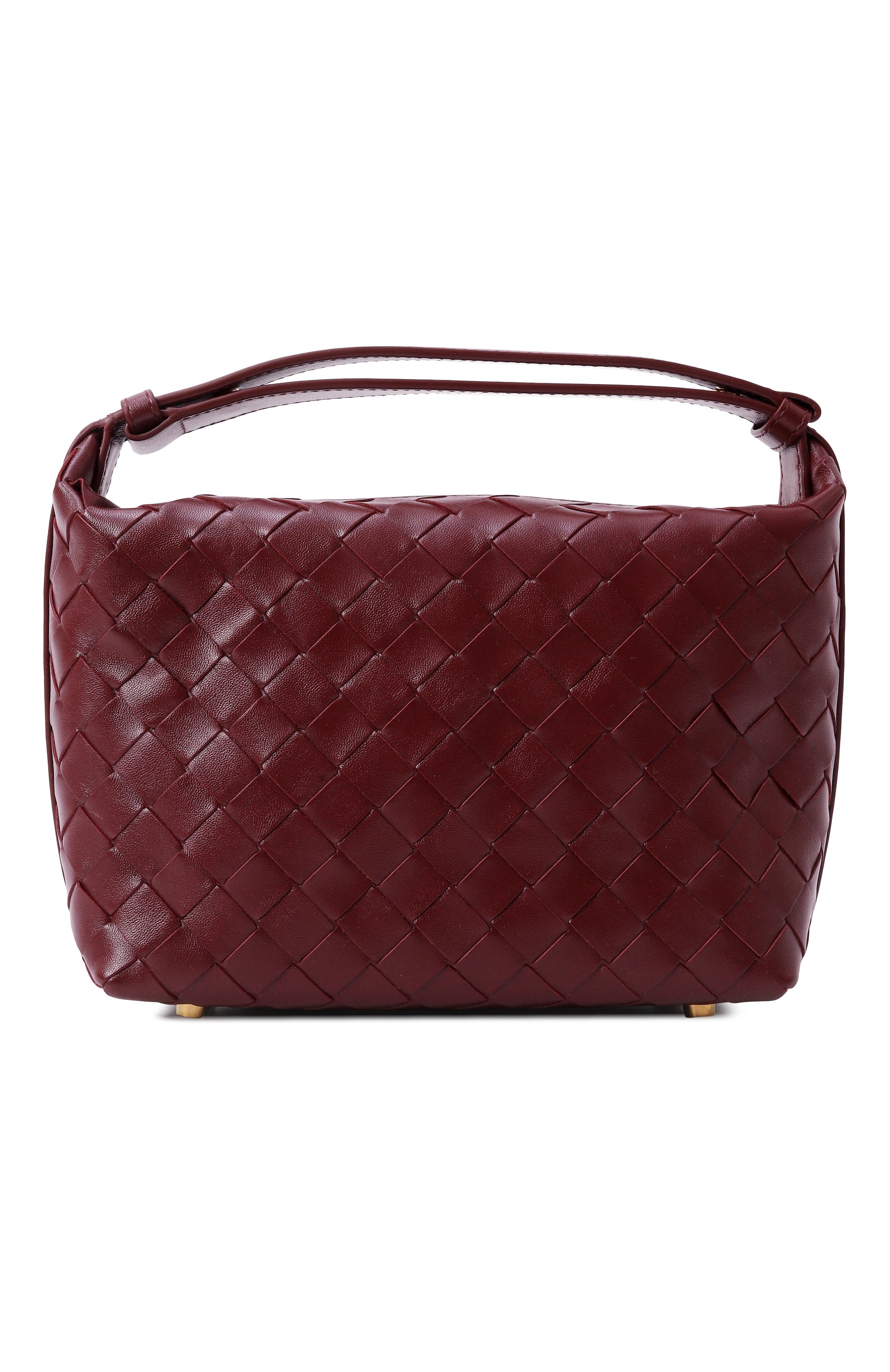Сумка wallace mini BOTTEGA VENETA бордового цвета по цене 299500 руб., арт. 754443 V3IV1, фото 6 Сумка wallace mini BOTTEGA VENETA, арт. 754443 V3IV1, фото 6