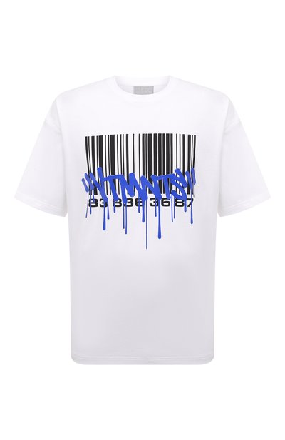 Хлопковая футболка VTMNTS, арт. VL18TR400W, фото 1