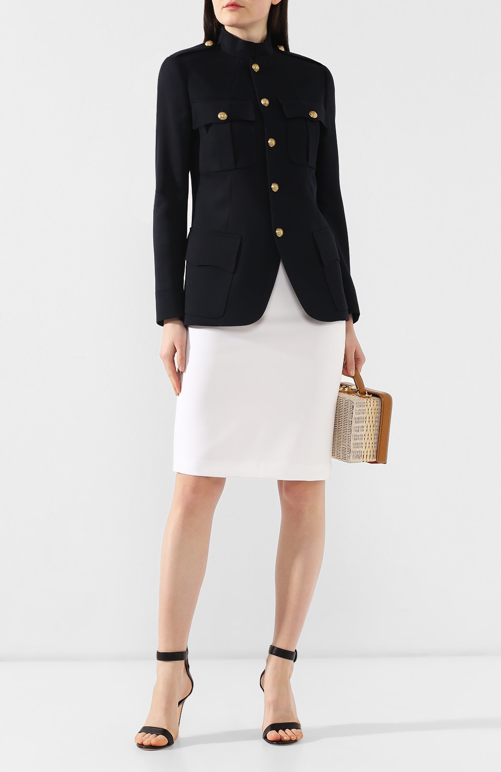 Жакет с воротником-стойкой RALPH LAUREN, арт. 290740430, фото 2