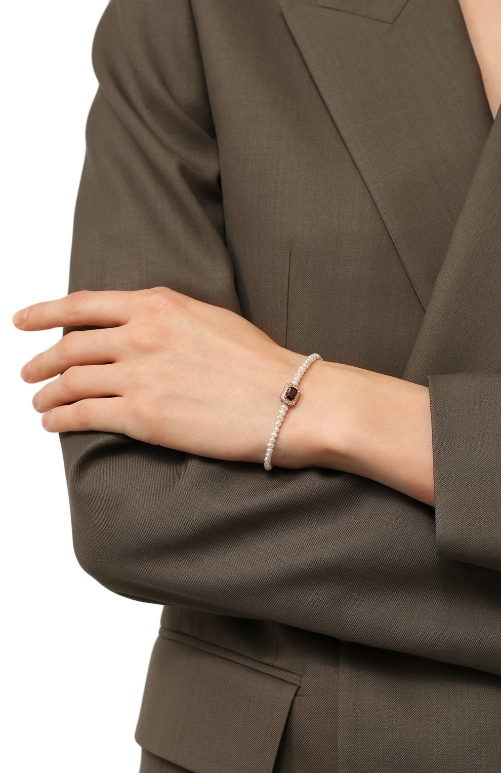 Браслет из жемчуга с гранатом SECRETS JEWELRY, арт. БЖГП400134, фото 2