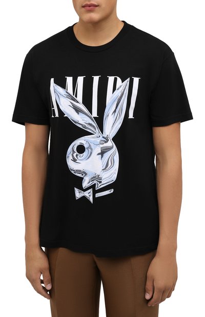 Хлопковая футболка AMIRI, арт. MJLT013-001, фото 3