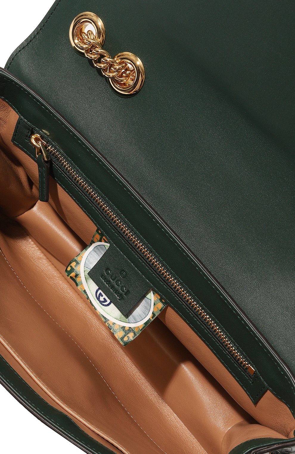 Сумка rajah из кожи аллигатора GUCCI зеленого цвета по цене 1995000 руб., арт. 537241 EV4AX, фото 5 Сумка rajah из кожи аллигатора GUCCI, арт. 537241 EV4AX, фото 5