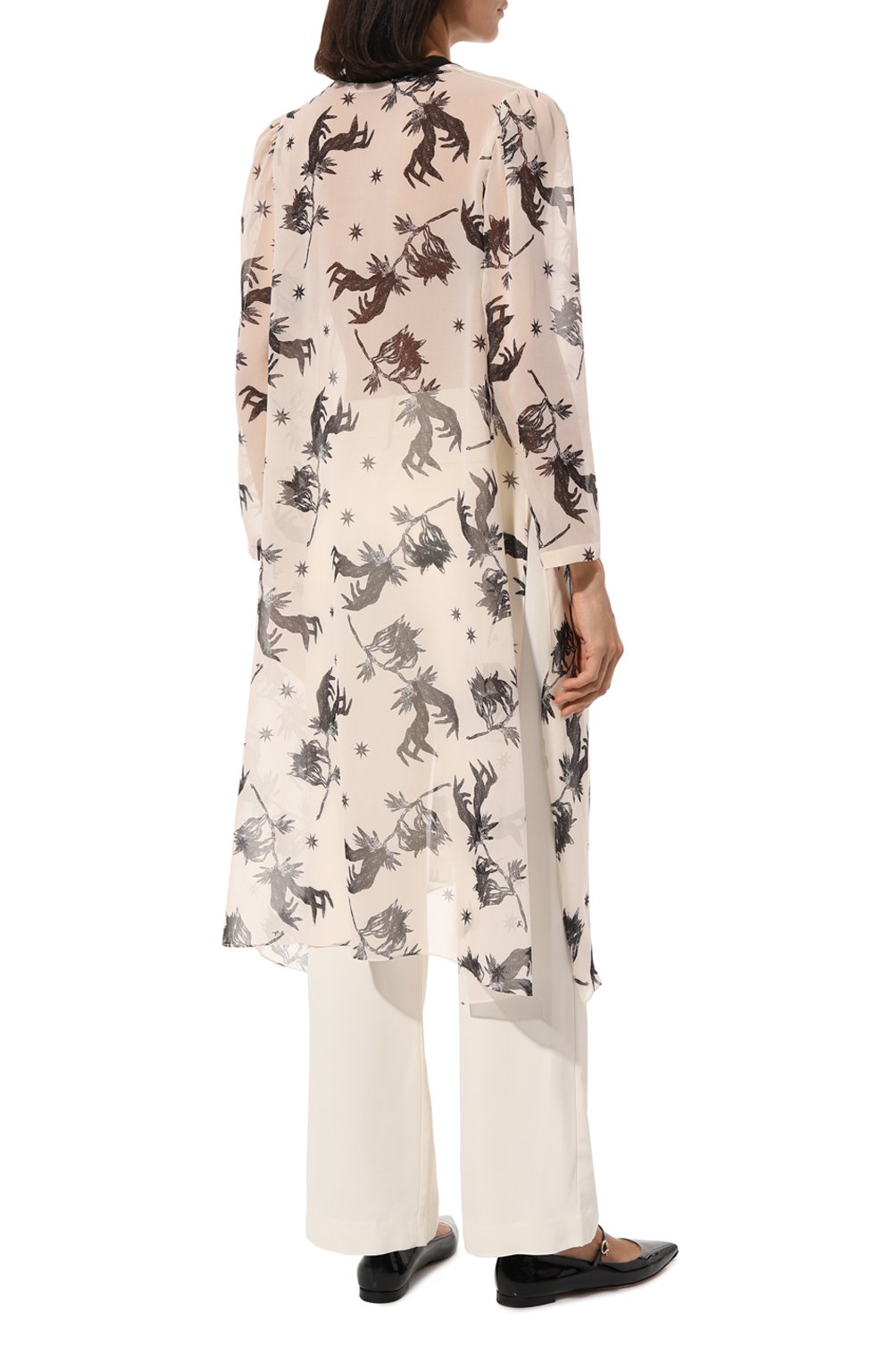 Шелковая блузка ULYANA SERGEENKO, арт. CMA004SS23Morocco3179т22, фото 4