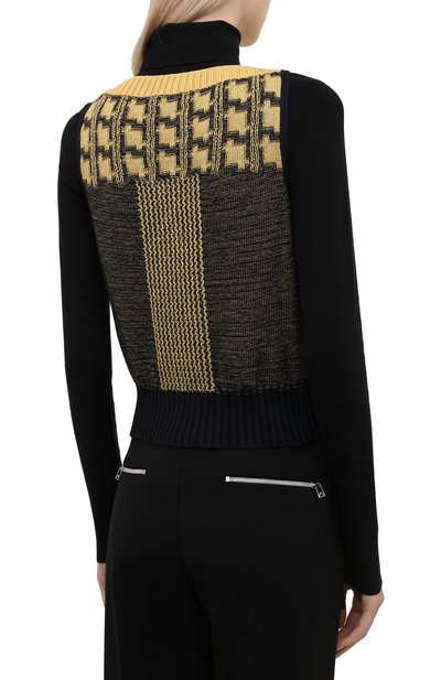 Жилет из шерсти и хлопка VICTORIA BECKHAM, арт. 1521KTP002923A, фото 4