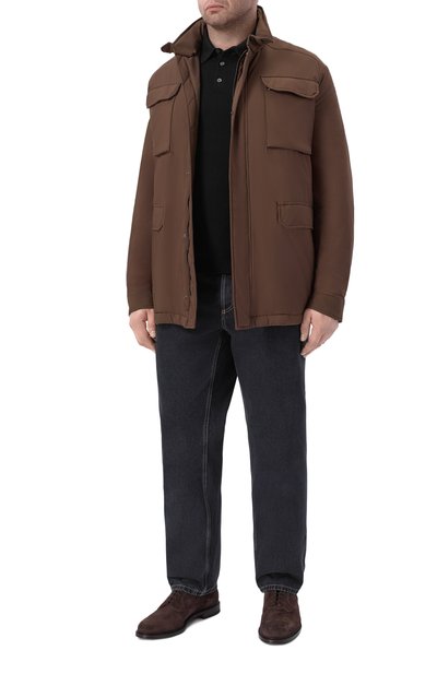 Хлопковое поло IL BORGO CASHMERE, арт. MS60-1302-M0DG0B//MTM, фото 2