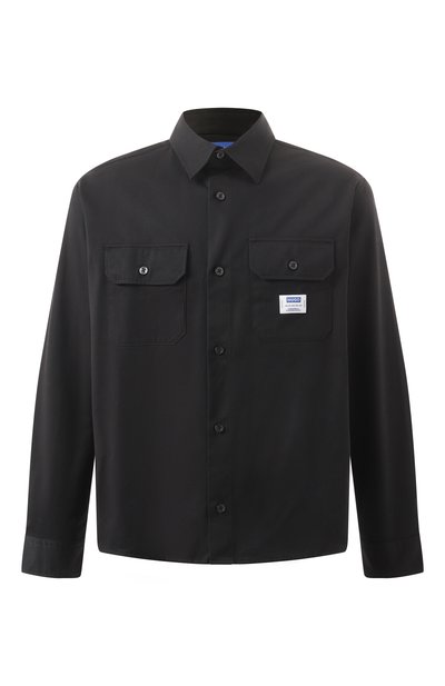 Мужская хлопковая куртка-рубашка HUGO BLUE, арт. 50520001