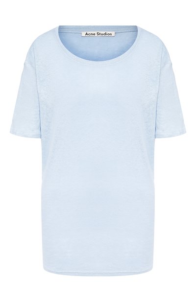 Женская льняная футболка ACNE STUDIOS, арт. AL0113/W