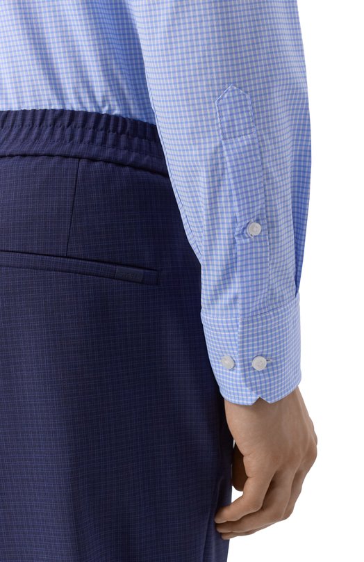 Сорочка BOSS 50556694 Голубой  50556694 Фото 5