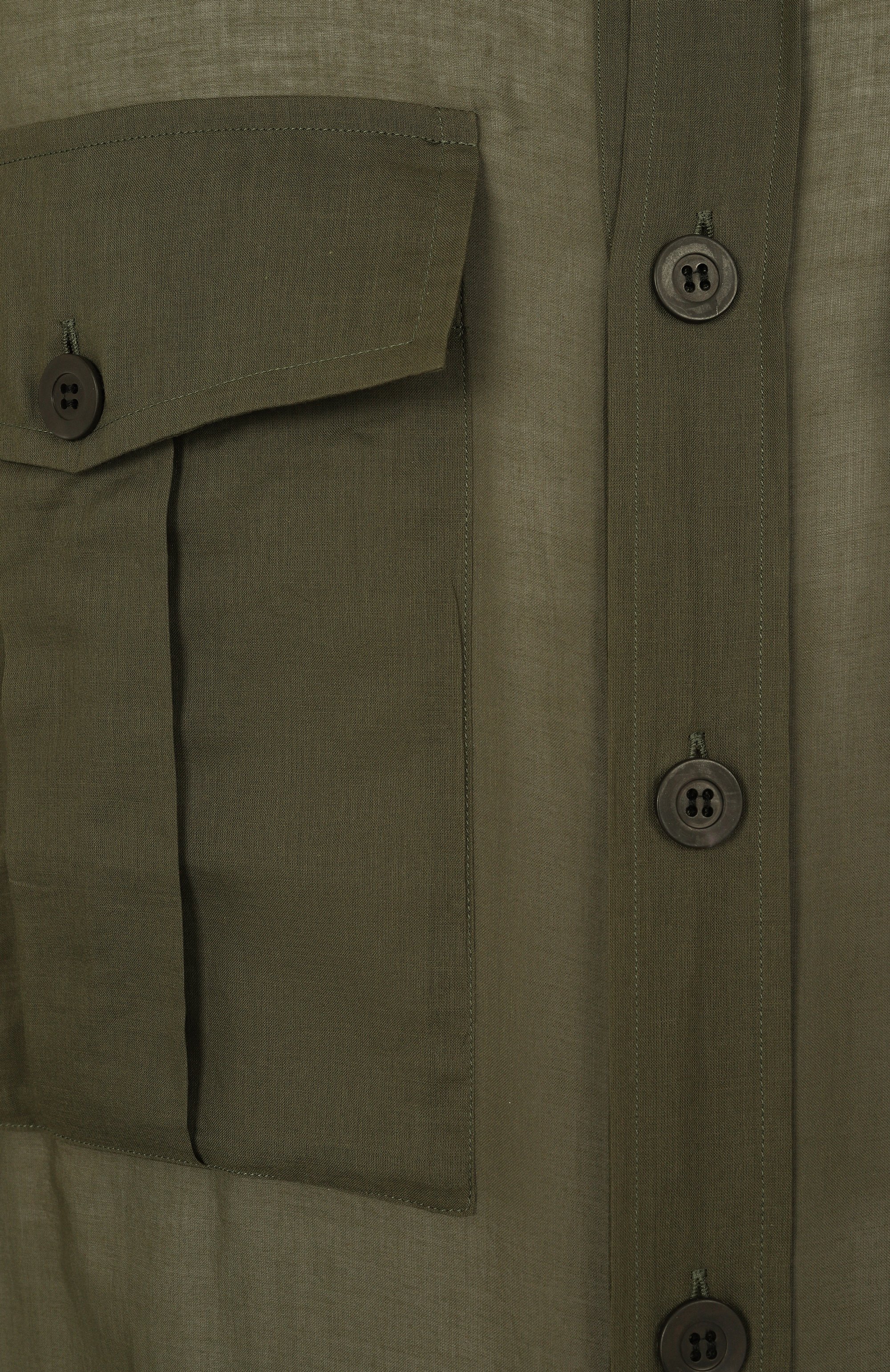 Хлопковая рубашка DRIES VAN NOTEN, арт. 251-020721-1160, фото 6