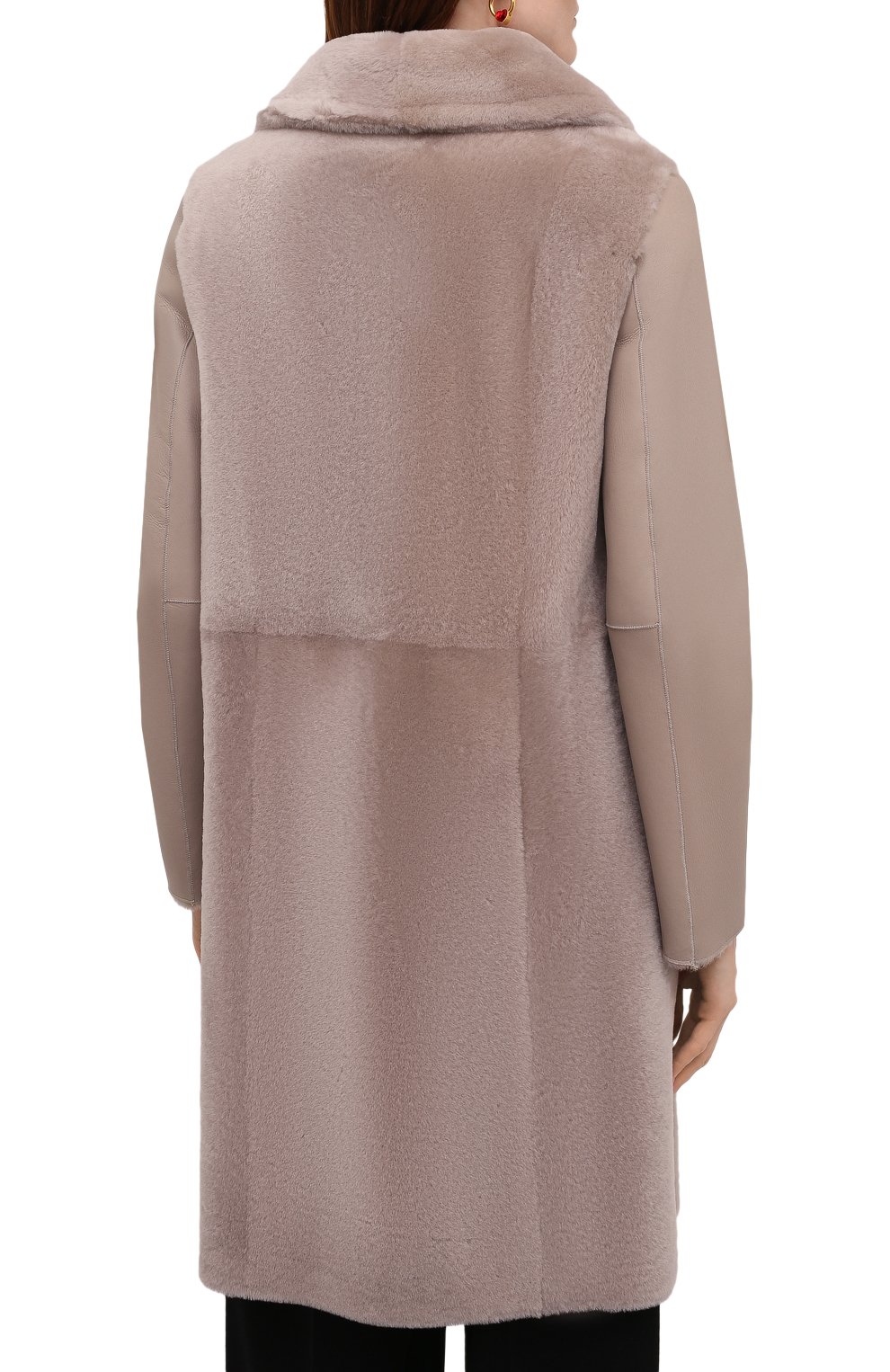 Шуба из овчины EMPORIO ARMANI, арт. BNL07P/B2P26, фото 4