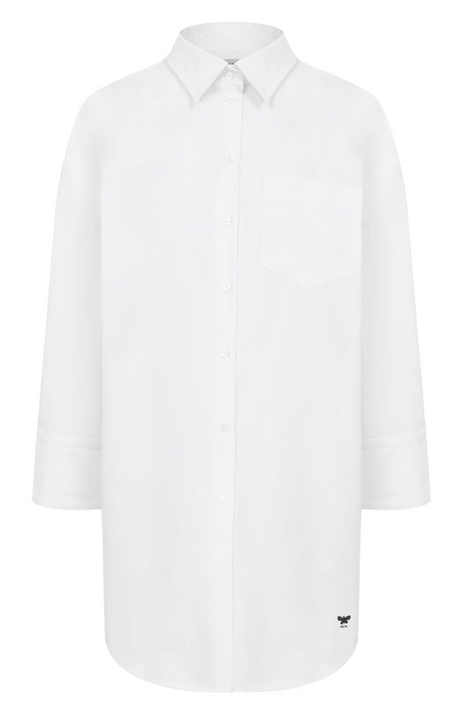 Хлопковая рубашка Weekend Max Mara QUEVA Белый QUEVA