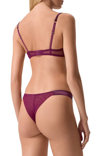 Бюстгальтер-балконет I.D. SARRIERI фиолетового цвета по цене 59110 руб., арт. J53272, фото 3 Бюстгальтер-балконет I.D. SARRIERI, арт. J53272, фото 3