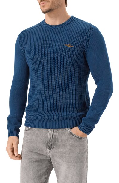 Хлопковый свитер AERONAUTICA MILITARE, арт. MA1571UL00409, фото 3