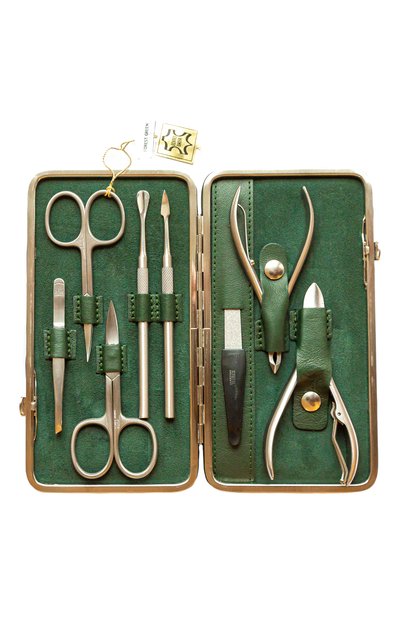 Женского маникюрный набор KIEHL SOLINGEN, арт. 9538/24i Forest green