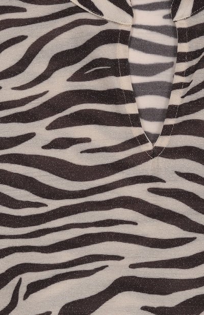 Туника из вискозы MC2 SAINT BARTH коричневого цвета по цене 17150 руб., арт. STBK JUMEIRA JR/01444H, фото 3 Туника из вискозы MC2 SAINT BARTH, арт. STBK JUMEIRA JR/01444H, фото 3