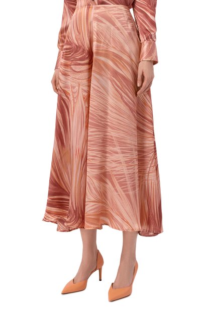 Шелковая юбка KITON, арт. D58208K0869G01, фото 3