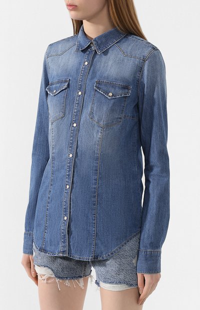 Джинсовая рубашка TWO WOMEN IN THE WORLD, арт. TEXANA/Y2H3J, фото 3