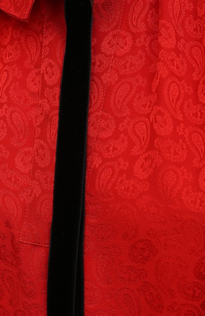 Шелковая блузка SAINT LAURENT, арт. 639143/Y143U, фото 5