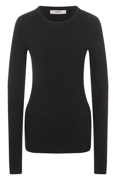 Женская хлопковый лонгслив REPLAY, арт. W3414A.000.23970