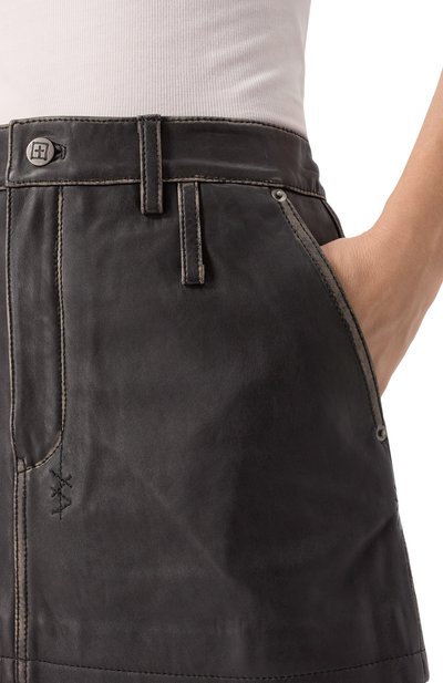 Кожаная юбка KSUBI, арт. WFA24SK006, фото 5