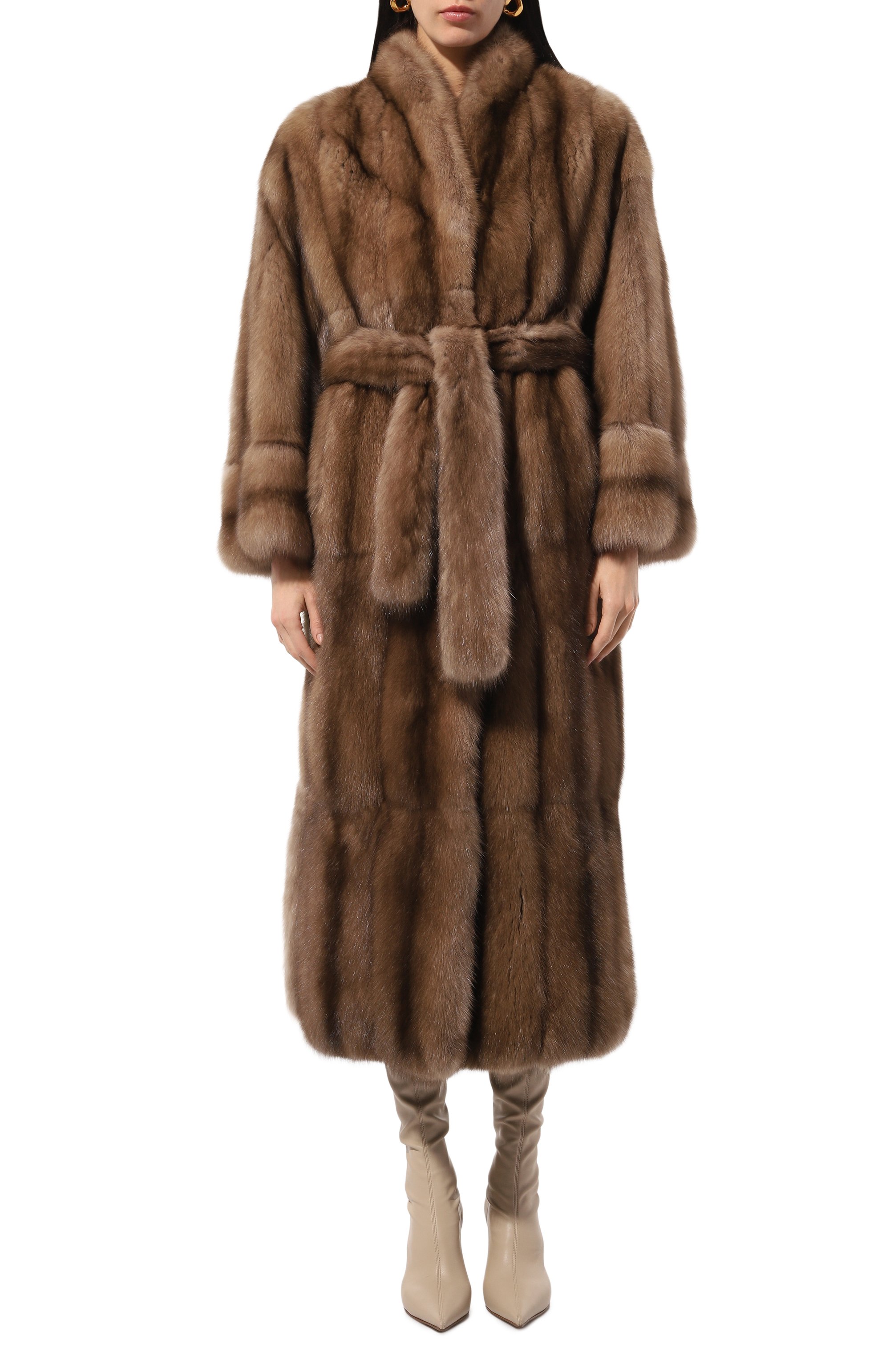 Шуба из меха соболя GIULIA GURMAN, арт. SBL625, фото 3