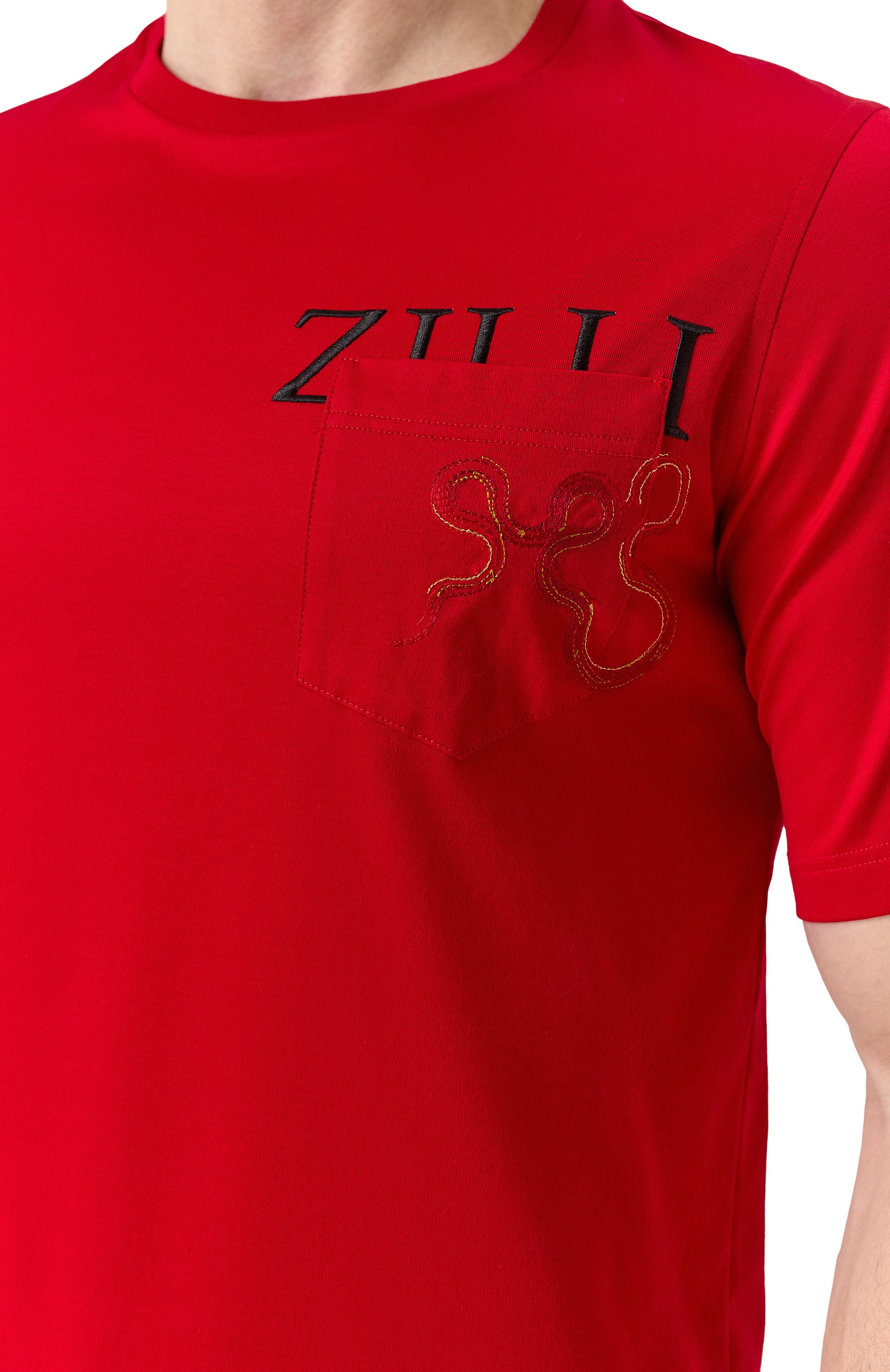 Хлопковая футболка ZILLI, арт. TSR03IM0100VSNAK0, фото 5