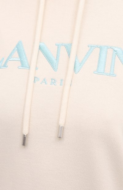 Хлопковое худи LANVIN, арт. RW-T0698J-JR32-H20, фото 5
