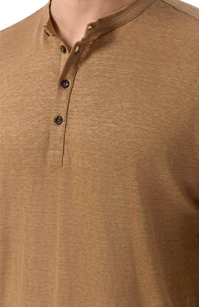 Льняной лонгслив-хенли STEFANO RICCI, арт. K919510S4B/T26205, фото 5